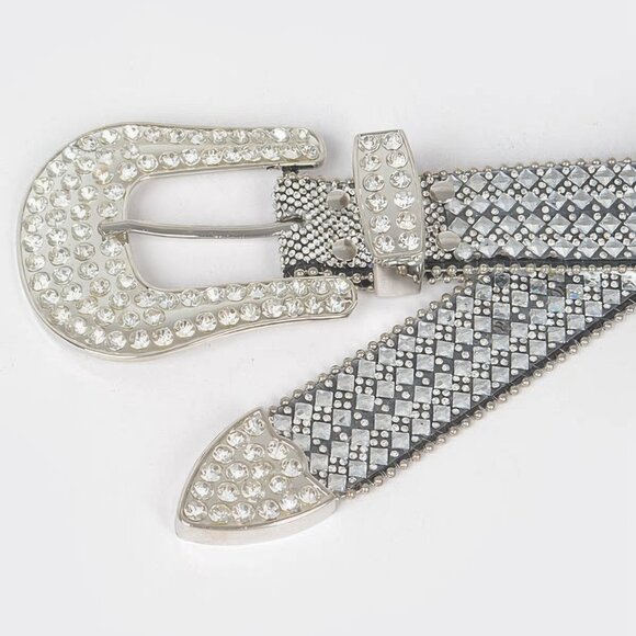 Rhinestone Western Style Belt main image 5